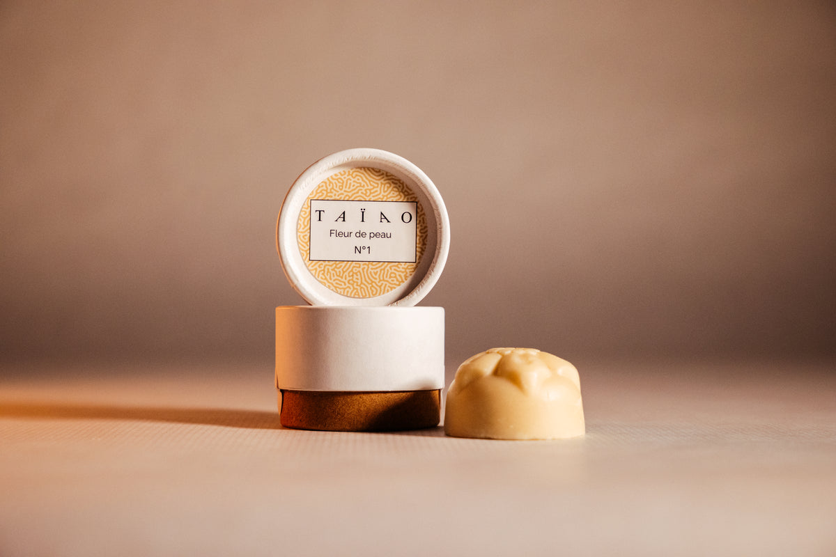 FLEUR DE PEAU n°1, crème solide au lait de chèvre